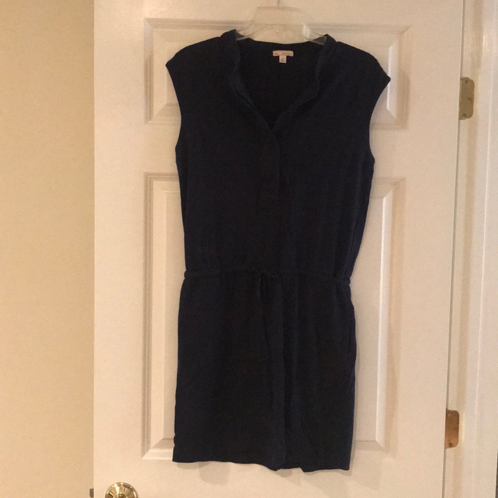 Gap cotton sleeveless dress size xs navy